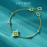 LOLA ROSE羅拉玫瑰閃星系列手鏈藍(lán)砂石銀手鏈女生日禮物節(jié)日禮物送女友 LR80118-東陵玉 曬單實(shí)拍圖