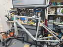 SPECIALIZED閃電 ALLEZ E5 DISC SPORT 碳纖維前叉彎把耐力公路自行車 鴿子灰/酷灰/青銅變色 56 曬單實(shí)拍圖