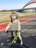 書比007跨齡折疊童車4-13歲中大童自行車 14寸【007Pro粉藍(lán)】 007跨齡折疊車 曬單實(shí)拍圖