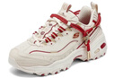 斯凱奇（Skechers）【成毅同款】2025新年系列限定運(yùn)動(dòng)老爹鞋男女復(fù)古潮流年味 白色/紅色/WRD 37 曬單實(shí)拍圖