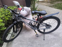 飛鴿 FG FLYING PIGEON飛鴿鋁合金山地自行車成年人上班族變速碟剎越野單車大學(xué)生山地車 GT500【鋁架輻條輪】消光灰 27.5英寸 21速禧瑪諾 曬單實(shí)拍圖