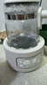 摩飛電器（Morphyrichards）全玻璃養(yǎng)生壺家用燒水壺多段控溫電熱水壺極速風(fēng)冷恒溫壺沖奶泡奶機MR5602 1.2L 椰奶白 曬單實拍圖