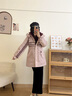 鴨鴨中長(zhǎng)款羽絨服女士2025年冬季新款時(shí)尚保暖韓版收腰顯瘦派克服外套 黑色 M 曬單實(shí)拍圖