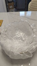 網(wǎng)紅玻璃水果盤家用沙拉碗新款ins風(fēng)輕奢客廳茶幾點心零食干果盤 沙拉碗【描金大中小3件套】 曬單實拍圖