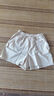 沐霓棉麻短褲女夏季外穿寬松休閑闊腿褲運動(dòng)褲新款三分褲潮 M 曬單實(shí)拍圖
