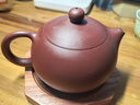 京東京造 宜興紫砂壺手工【原礦紫泥】煮茶泡茶壺茶具 西施壺210ml禮盒裝 曬單實拍圖