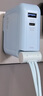 Eary 充電器三合一快充手機充電線(xiàn)多功能旅行充電頭便攜式一拖三伸縮數據線(xiàn)自帶插頭套裝多口同充平板 白色【帶插頭充電器+伸縮充電線(xiàn)】五口同充 曬單實(shí)拍圖