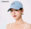 凡飾（FANCET）棒球帽女韓版臘腸狗刺繡帽子復(fù)古時(shí)尚全棉水洗鴨舌帽情人節(jié)禮物 曬單實(shí)拍圖