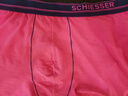 舒雅（SCHIESSER）男士舒美棉親膚透氣中腰平角內(nèi)褲【混色2條裝】E5/26200T 深紫紅+深藍(lán) 2條 2XL 曬單實(shí)拍圖