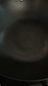 王源吉 熟鐵鍋炒鍋精鑄鐵無涂層不銹不粘炒菜鍋具燃?xì)庠铍姶艩t通用 32cm 曬單實(shí)拍圖