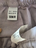 森馬（Semir）休閑褲女肌理長褲松弛感25夏季松緊腰闊腿褲山本褲109325127007 曬單實拍圖