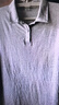 皮爾卡丹（pierre cardin）純棉翻領(lǐng)t恤女短袖2025夏季新款polo衫上衣顯瘦寬松休閑運(yùn)動服 FL-95:純棉短袖黑天鵝:灰色 2XL 建議（126-140）斤 曬單實(shí)拍圖