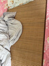 南極人天然碳化竹青竹席涼席 雙人席子床席1.5x2米床【雙面可用可折疊】 曬單實(shí)拍圖