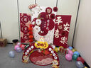 璽飛周歲禮聰明門(mén)裝飾全套抓周道具男女龍寶寶一周歲生日布置場(chǎng)景布置 次日達/?；劬d長(cháng)【抓周道具布置+聰明門(mén)】豪華款全套 曬單實(shí)拍圖