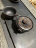 愛(ài)蓮說(shuō)手抓壺單壺建水紫陶手工雕刻紫砂茶壺禮盒裝小容量手抓壺 愛(ài)蓮說(shuō)荷花紫陶手抓壺 150ml 曬單實(shí)拍圖