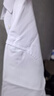 羅蒙（ROMON）短袖襯衫男士抗皺免燙襯衣商務(wù)職業(yè)高端貢綢白襯衫男白色42 曬單實(shí)拍圖