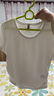 森馬（Semir）短袖t恤女短款修身圓領(lǐng)內(nèi)搭25夏涼感收腰V領(lǐng)上衣辣妹109325100006 曬單實拍圖