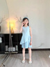moonkids童裝女童網(wǎng)球裙子速干連衣裙2025夏季新款兒童冰絲涼感運(yùn)動(dòng)百褶裙 6142藍(lán)色速干連衣裙 150 cm 曬單實(shí)拍圖