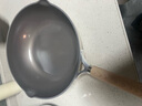 BESCO鈦鍋炒鍋不粘鍋電磁爐炒菜鍋燃?xì)庠顚Ｓ镁塾推降族伡邋伡矣免伋村?含鈦炒鍋+硅膠鍋鏟+洗碗擦 32cm 曬單實拍圖