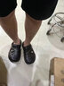 凡小如潮流外穿洞洞鞋男夏季踩屎感包頭沙灘鞋防滑耐磨開(kāi)車(chē)兩用拖鞋涼鞋 黑色40-41 曬單實(shí)拍圖
