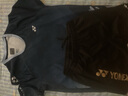 速干短袖羽毛球運動(dòng)服套裝提升羽毛球球服運動(dòng)服透氣套裝男女速干 3125男款藍色套裝028黑金 2XL 曬單實(shí)拍圖
