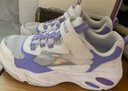 Skechers斯凱奇童鞋女童時尚網(wǎng)面鞋兒童運動鞋夏季大童小白鞋319009L 曬單實拍圖