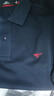 七匹狼（SEPTWOLVES）短袖T恤男士polo衫半袖翻領(lǐng)上衣夏季體恤休閑服打底衫商務(wù)中青年 藏青 XL /175/52A 曬單實拍圖