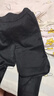 鹿王戀雪醋酸直筒褲女夏季薄款2025新款緞面提花防嗮褲國風(fēng)休閑九分闊腿褲 黑色 L 28 (建議體重106-115斤) 曬單實(shí)拍圖