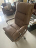 賽迪諾高端辦公椅商務(wù)電腦椅家用真皮電動(dòng)按摩老板椅舒適久坐不累大班椅 咖啡色【貓抓皮+手動(dòng)款】 曬單實(shí)拍圖
