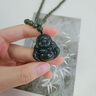 老鳳祥天然和田玉吊墜佛公女士項(xiàng)鏈轉(zhuǎn)運(yùn)珠七夕情人節(jié)禮物送女友媽媽生日 佛公和田玉珠項(xiàng)鏈*品牌禮盒 曬單實(shí)拍圖