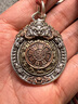 琢匠（COPPERTIST.WU）九宮八卦吊牌丨琢匠原創(chuàng)藏傳s925銀項(xiàng)鏈吊墜男小飾品隨身掛墜配飾 九宮牌【銀款】+喜樂掛繩B款 無規(guī)格 曬單實(shí)拍圖