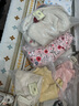 戴維貝拉（DAVE＆BELLA）寶寶連帽外套女童夾棉棉服連帽小童外衣幼兒棉衣兒童上衣冬季新款 粉底印花【現(xiàn)貨】 100 cm（建議身高90-100cm） 曬單實(shí)拍圖