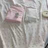南極人水洗棉床上用品四件套公主少女四季通用床單被罩200x230cm床笠款 蕾絲小花邊-粉白波點(diǎn) 1.8m 床單款 四件套-被套180*220cm 曬單實(shí)拍圖