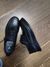 意爾康皮鞋男軟底舒適商務(wù)休閑鞋春秋圓頭系帶新款 53429W 黑色 43 曬單實拍圖