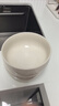 無印良品（MUJI）米瓷碗 餐具 湯碗 飯碗 面碗 大 直徑16.5*高 7cm 曬單實拍圖