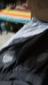 烈焰戰(zhàn)隊空調(diào)服男裝工作服夏季長袖薄款帶風扇制冷降溫衣服工地純棉勞保服 淺灰-純滌(2孔-僅衣服) XL /175（建議120-140斤） 曬單實拍圖