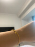 周大福 中性風(fēng)酷颯古巴手鏈黃金手鏈(工費:220計價(jià))EOF1134 15cm 足金 約3.20g 曬單實(shí)拍圖