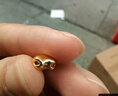 中國(guó)黃金黃金項(xiàng)鏈吊墜足金女款相思豆送老婆生日禮物女友 足金吊墜-約0.2g（贈(zèng)925銀鏈） 曬單實(shí)拍圖