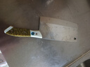 天匠鉻鋼菜刀不銹鋼切片刀鋒利家用菜刀廚師專用切刀鍛打菜刀 曬單實拍圖