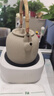 九土日式陶泥明火茶壺電陶爐家用竹提梁煮水壺煮茶壺耐熱養(yǎng)身燒水壺 粗陶茶壺1 770ml 曬單實拍圖