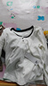 森馬（Semir）長(cháng)袖T恤女短款撞色打底衫簡(jiǎn)約風(fēng)秋季假兩件修身衣服101524101005 曬單實(shí)拍圖