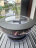 鉑富（Breville）BES878 半自動咖啡機 家用意式 精準研磨 可拆卸豆倉  智能溫控 研磨奶泡一體式 鍛光銀 曬單實拍圖