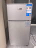 志高（CHIGO）小冰箱迷你小型家用冷藏冷凍兩用宿舍出租房用雙門辦公室電冰箱節(jié)能省電 【一級能效】58L銀色【三天約一度電】 曬單實拍圖