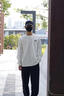 真維斯重磅精梳棉長袖T恤2025春秋男士秋季潮流寬松時尚休閑內(nèi)搭打底衫 白色 L 【建議120-140斤】 曬單實拍圖