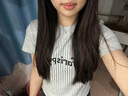 妙奕嘉灰色短袖女t恤新款2025年女士潮流顯瘦上衣純欲辣妹夏季女裝女生 字母豎條灰色短袖 XL 【建議105-120斤】 曬單實拍圖
