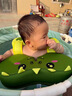 貝恩拉兒童游泳圈 0-3歲嬰兒游泳圈 免充氣防側(cè)翻寶寶泳圈洗澡玩具 恐龍速干版【3個(gè)月-3歲】 曬單實(shí)拍圖