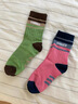 G.duck女孩長(cháng)筒棉襪女童兒童襪子中長(cháng)筒春秋季彩色條紋秋冬學(xué)生運動(dòng)棉襪 拼色彩條女4雙 6-8歲(建議鞋碼26-29) 曬單實(shí)拍圖