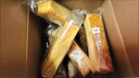 良品鋪子乳清蛋白面包棒500g學生營養(yǎng)早餐整箱吐司夾心零食牛奶面包點心 曬單實拍圖