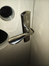 虎頓（HOTUN）臥室室內門鎖家用房可調節(jié)免改孔不銹鋼靜音房間通用型KTS02-M148 曬單實拍圖