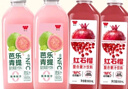 味全900ml飲料復合果蔬汁冷藏飲料家庭裝分享4瓶送禮品聚會 芭樂青提900ml*2+石榴汁900ml*2 曬單實拍圖